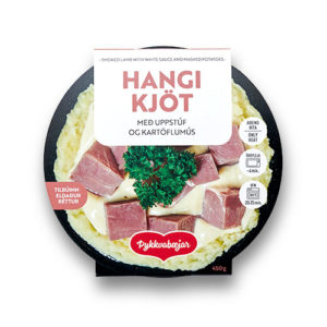 Hangikjöt með uppstúf og kartöflumús 450 gr