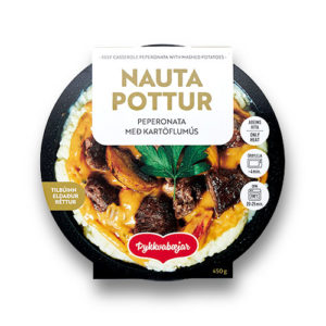 Nautapottur Peperonata 450 gr